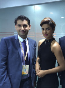 Sajid Yacoob and Priyanka Chopra